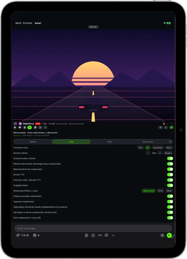 Kickon w Safari na iPadzie: Wszystko w jednym miejscu